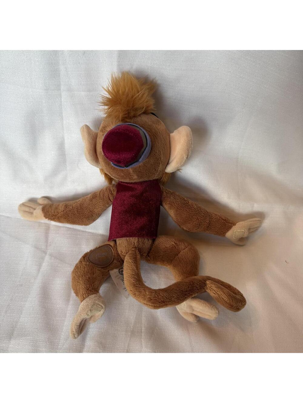 Abu Plush Disney Store Aladdin Hook & Loop Hands & Feet 12" Stuffed‎ Animal - Picture 2 of 6
